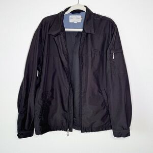 Quicksilver Black Mens Zip‎ Up Jacket Size Medium